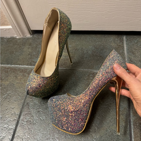 Glitter Heels US8 - Picture 14 of 14